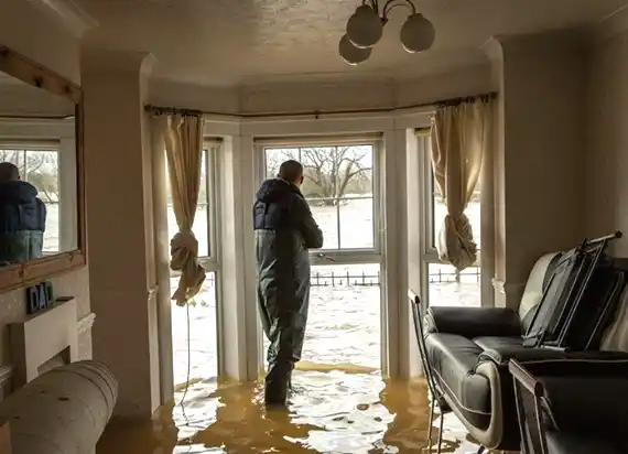 water damage restoration service Black Rock